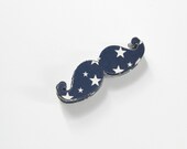 Infinite Mustache Die Cuts - Space Galaxy - Funny Quirky Mustache - Hipster Outer Space