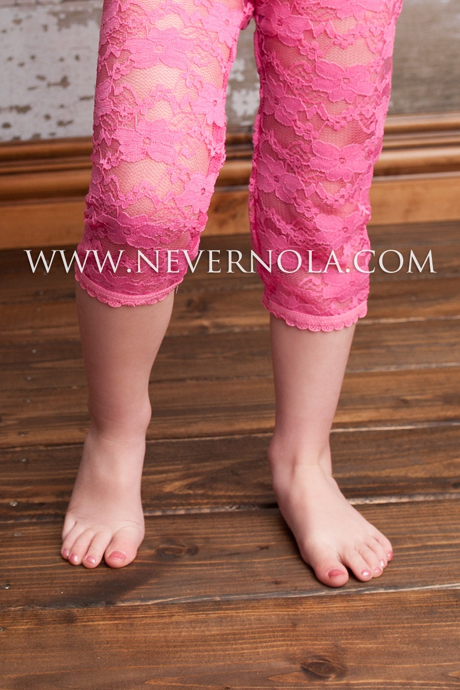 RED Footless tights or 6 COLORS to CHOOSE from- Lace Leggings Tights for Infant - Toddler