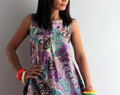 Summer maternity Maxi Dress - Sleeveless cotton dress  : Happy Holiday Collection