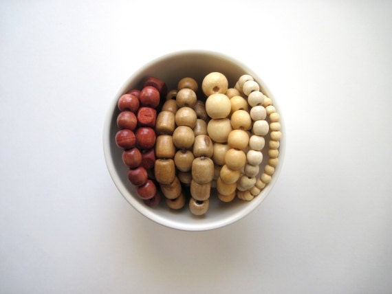 Wood Bracelet Set, Pick Two