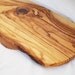 Wedding Gift, Olive wood rustic cutting board 15.7 inches / 40cm, Engraved personalized Cutting board