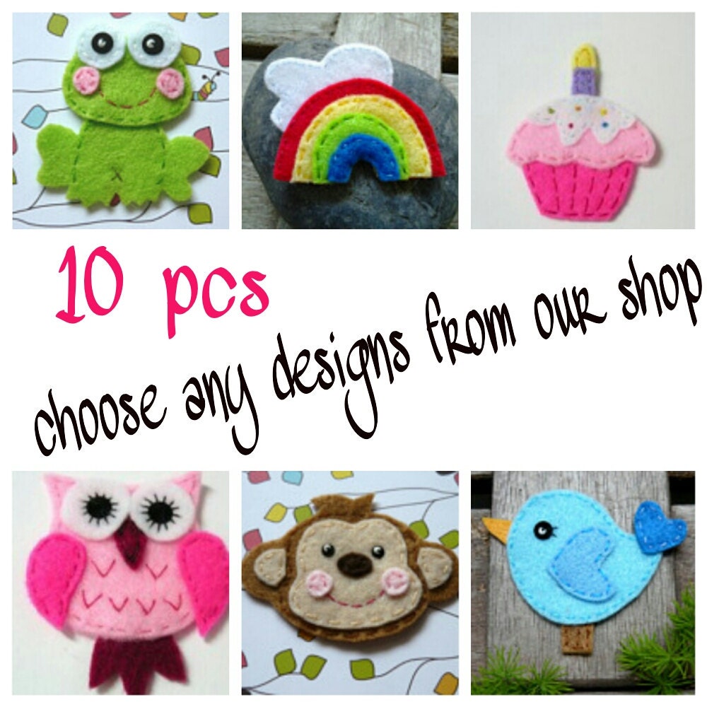 10pcs - Choose Any Designs from our shop - combo set - made to order