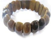 Tiger Eye Cuff Bracelet Gemstone Jewelry