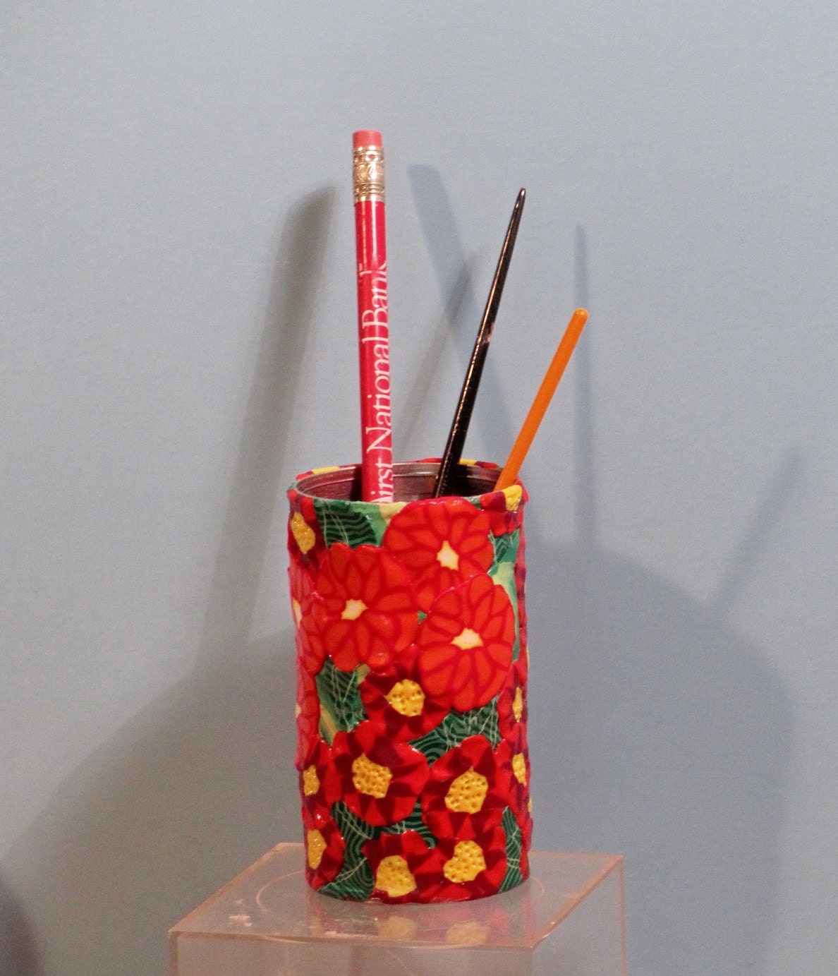 Mum pencil holder