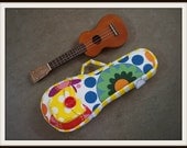 Summer Sound - Colorful Ukulele Case (Soprano Size) Custom made