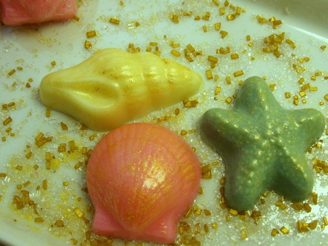 RESERVED LISTING- Samples-Seashell Wedding Chocolates