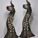 Pair of Tentacle candlestick holders