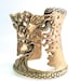 Beautifully detailed Serpent Cuff