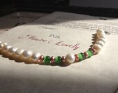 Adornment Bracelet: Pretty in Pink and Glorious in Green