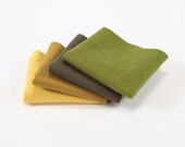 Felt colors to make Frog Prince pattern