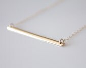 Gold Bar Necklace