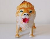 Lion Toy Figurine Vintage Animal Figure