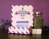 Lavender marshmallows - Box of 16 handcrafted treats