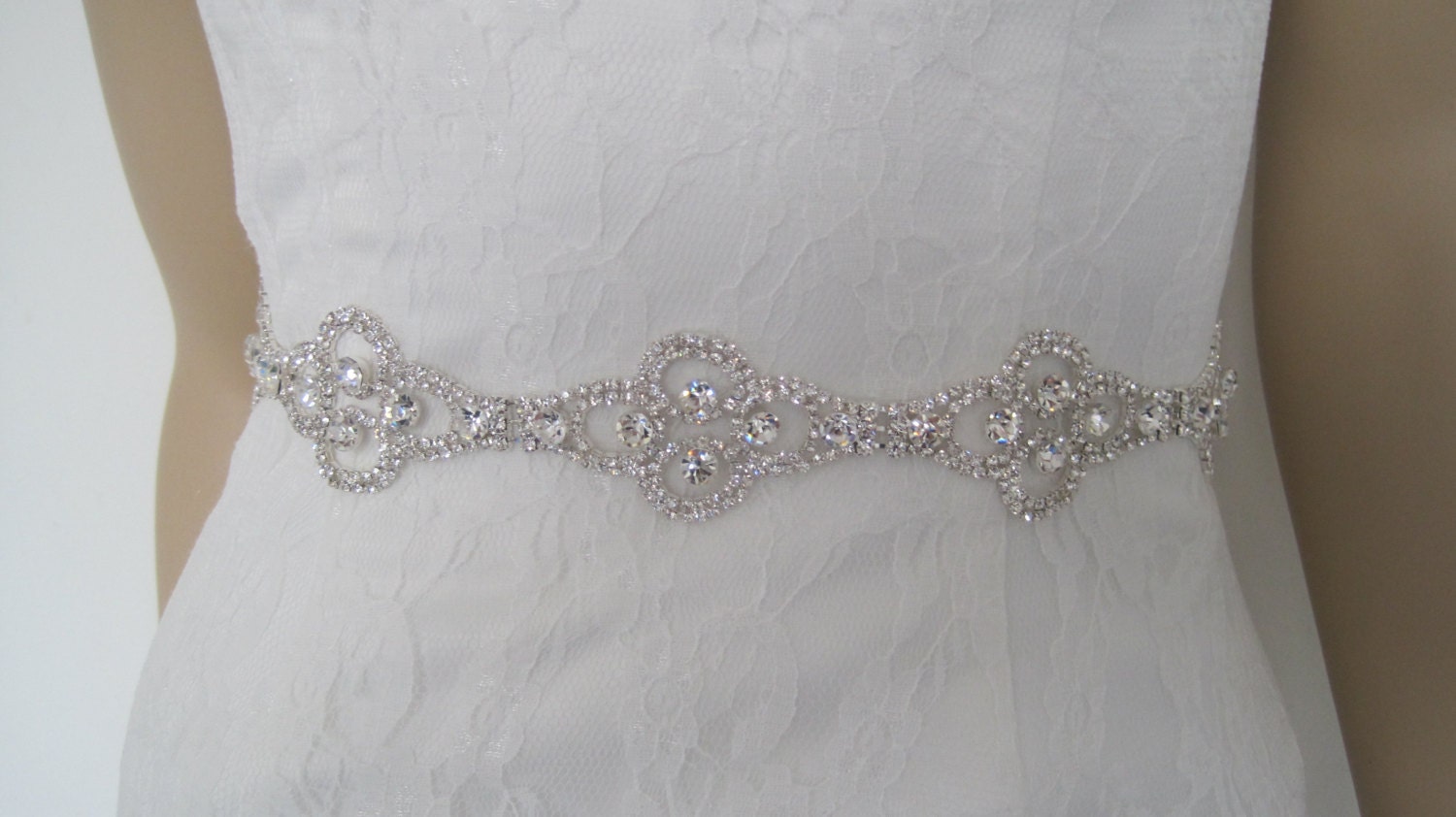 Wedding dress sash,crystal wedding sash,rhinestone bridal belt,,--3 set