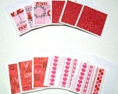 Mini Note Cards - Valentine's Day, Set of 12, Envelopes Included