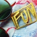 FUN Brooch Marked Ultra Craft