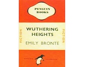 Classic Penguin Book Cover FRIDGE MAGNET Wuthering Heights made from Sustainable Wood into a Magnet - "Liven up your fridge"