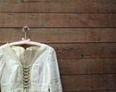 Vintage Creamy White lace dress Size 6