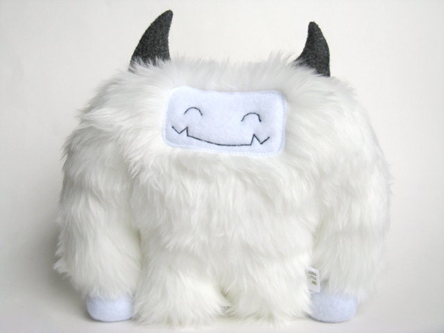 Plush Yeti Monster:  Fenwick the teenage yeti
