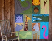 Safari Quilt - applique patterns and workshop