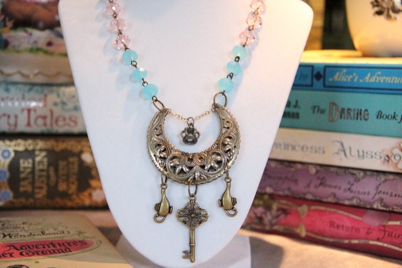 Queen of the Arabian Nights Book Geek Girl Necklace