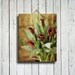 In Red - Calla Lily Flowers 16x20 Camvas Wrap Print - Red decor- Red flowers wall art - Red wall art - Red Valentine.