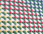 Crochet Pattern Tulip Field Baby Blanket PDF Instant Download