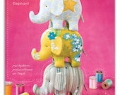 Heather Bailey Effie and Ollie Elephant Pincushion or Toy Sewing Pattern