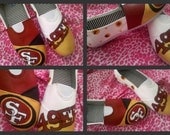 Handpainted Custom Women Shoes San Francisco 49ers Like TOMS