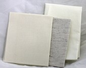 Lot of 14ct Cross Stitch Aida Fabric - Fiddler, Ivory (Lot6)