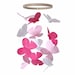 Pink Butterfly Crib Mobile - Baby Crib Mobile - Girl's Nursery