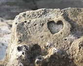 Heart Carved in Natural Stone - Nature Photography - Cueva del Indio - Love Quote Photography - Inspirational