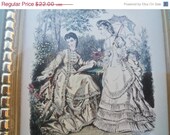1800's Style Victorian Home Decor Vintage Framed Art Wall Hanging by Metalcraft Corp. Chicago Sale was 38