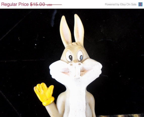 Vintage Dakin & Co Warner Bros Bugs Bunny Collectible Figurine Made in Hong Kong 1960s