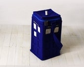 Tardis Dark Blue Felt Tardis bag