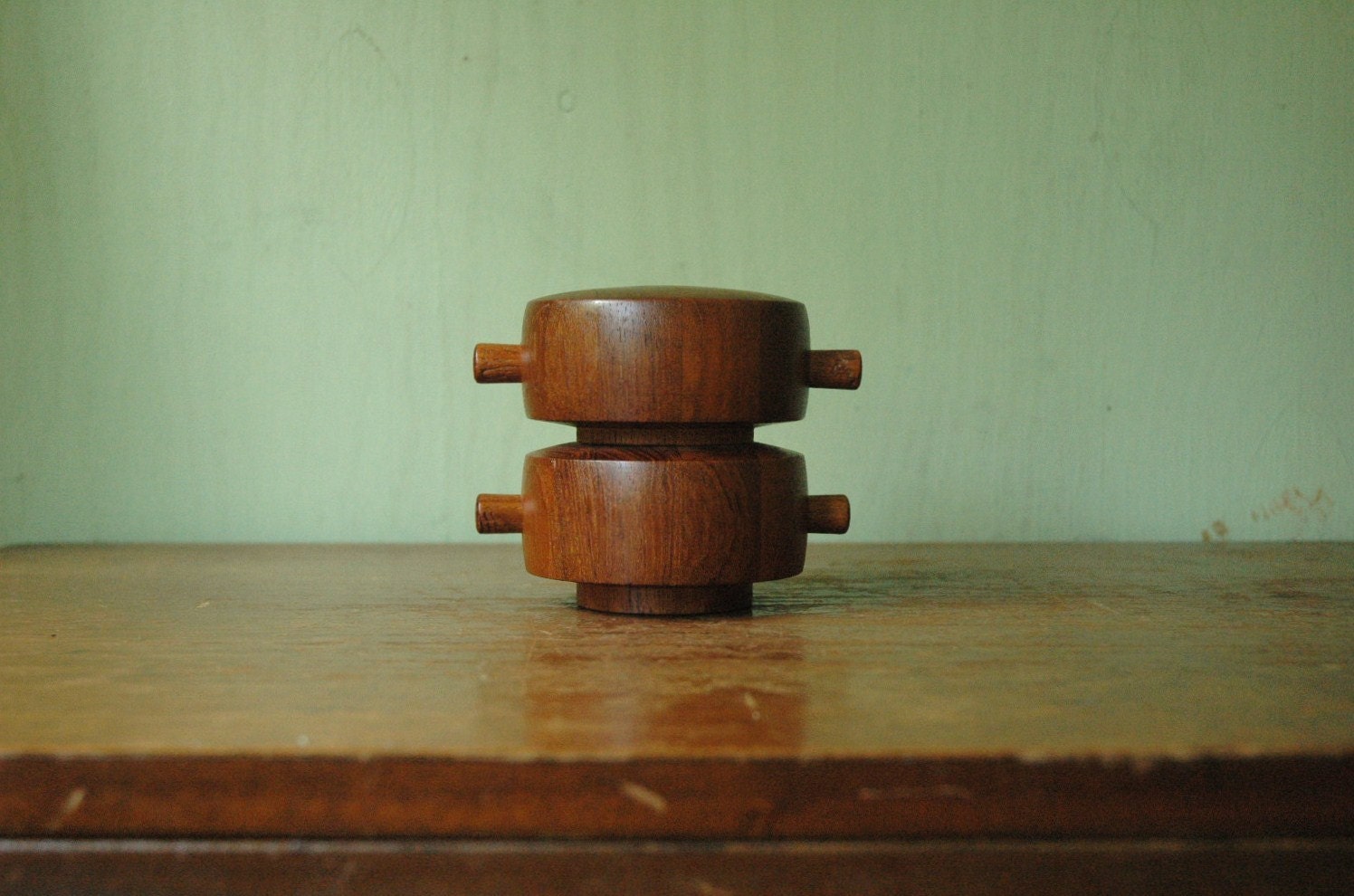 Dansk Teak Salt And Peppermill Style 824 - Danish Modern Original JHQ Jens Quistgaard Peugeot Pepper Grinder
