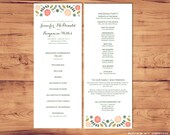 Printable Wedding Program