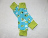 Little Birds  warm lining Knit Legwarmers for Babies and Kids Sz 3Mth to 3Years