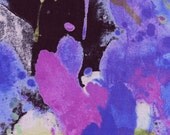 Van Gogh Blue Rayon Challis