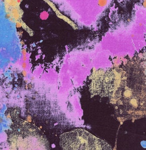 Van Gogh Multicolored Rayon Challis