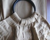 baby ring sling infant to  toddler carrier wrap adjustable  TAN COLOR or - choose fabric -one free pocket