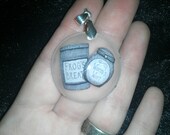 Frogs breath and worms wart pendant glow in the dark