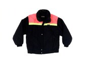 Classic 90s Neon Rugged Terrain Ski Jacket - M