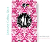 Monogrammed Samsung Galaxy Note Case - Personalized Samsung Galaxy Note Case