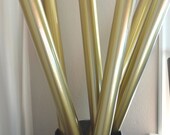 5 feet metallic GOLD solid color wrapping paper, 30 inches x 5 feet, gift wrap, wrapping paper, decorative paper