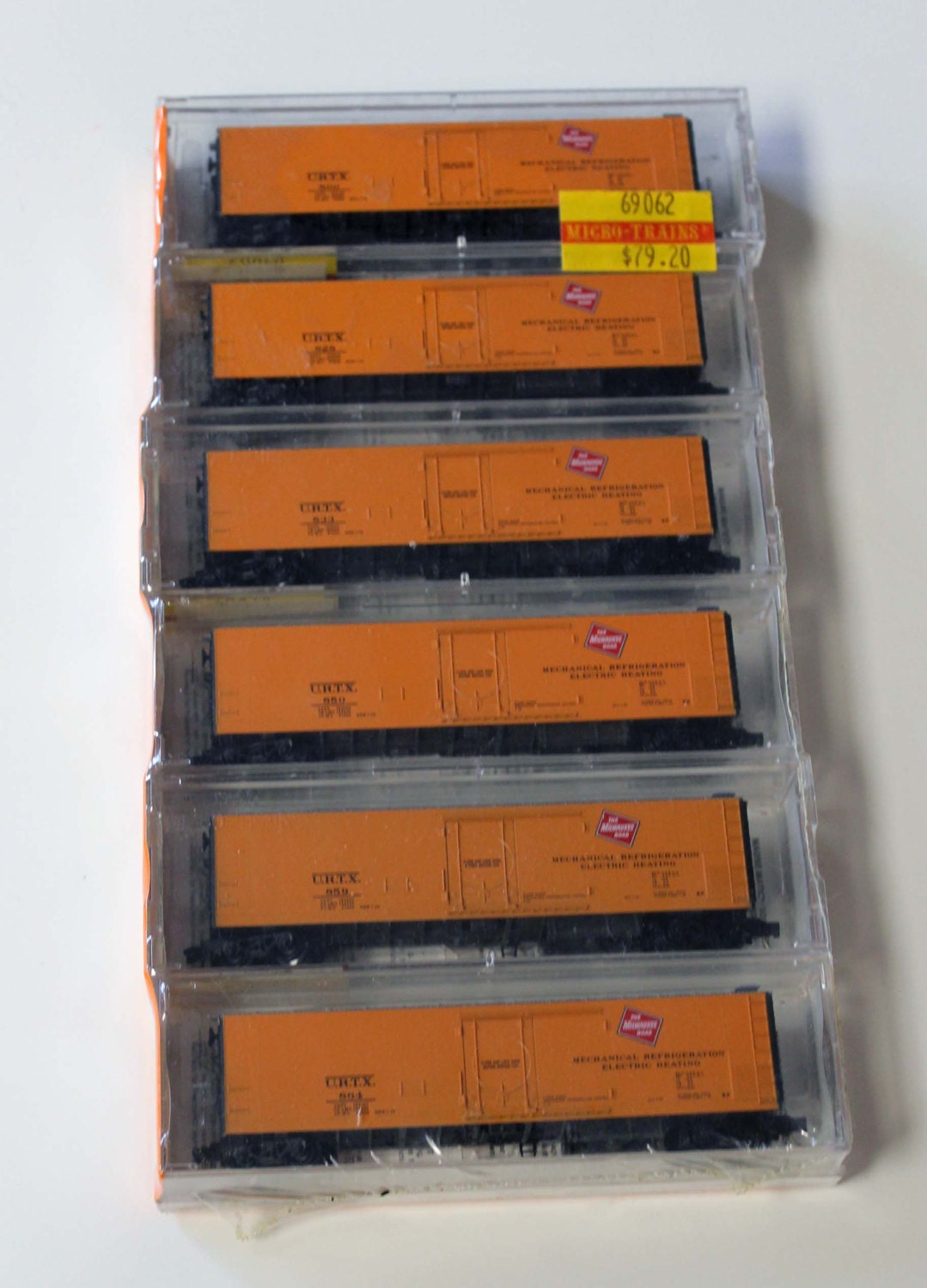 Micro Train N Scale Milwaukee Road 6 Pack