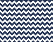 Chevron NAVY-Small by Riley Blake