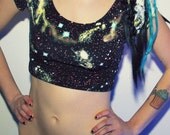Galaxy Crop top