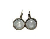 anitque brass earrings