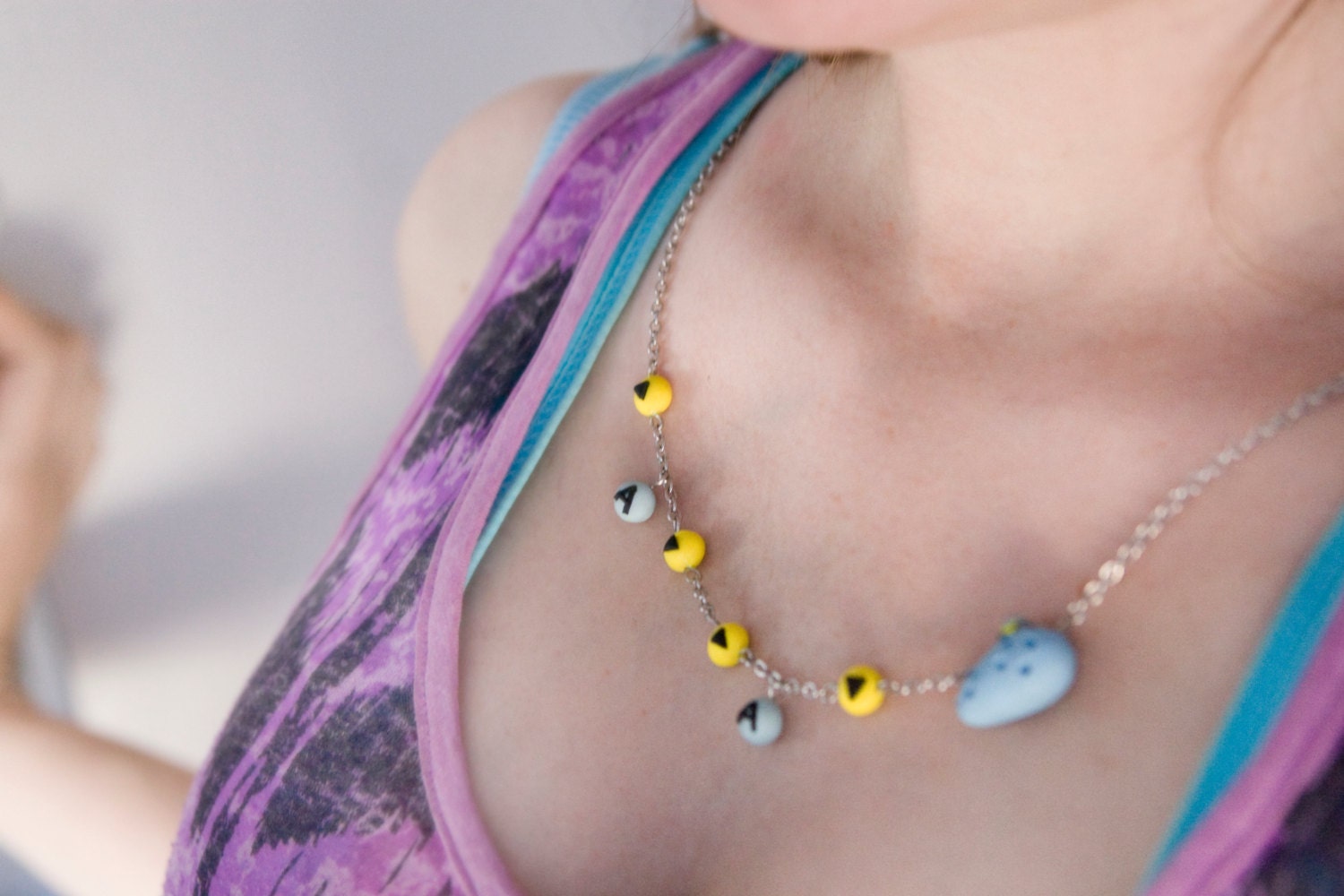 Nintendo Zelda Ocarina Song Necklace